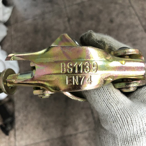 BS1139 EN74 Perancah Golden Galvanized Swivel Coupler