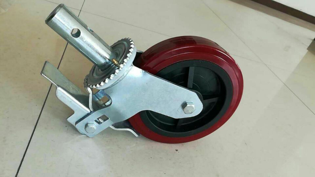 China Duty Scaffolding Accessories Caster Wheel