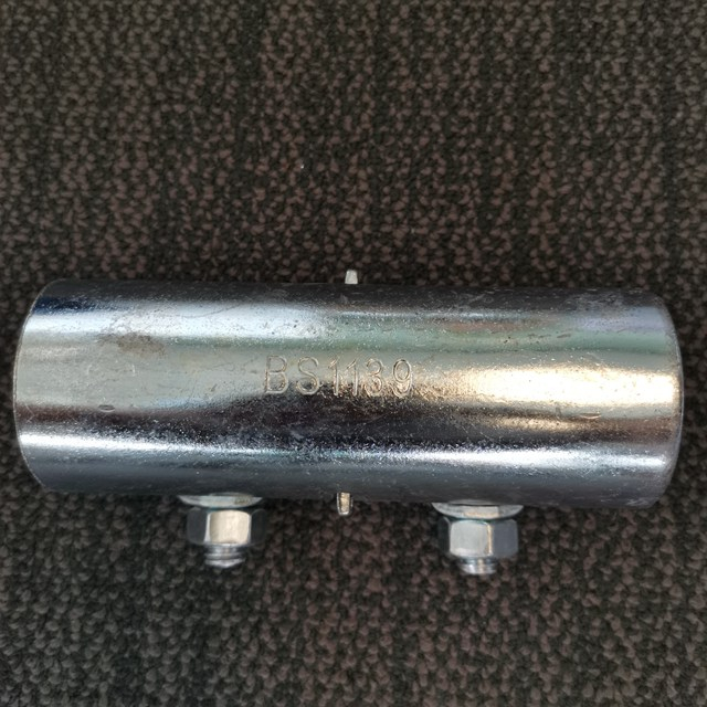 BS1139 ditekan perancah coupler zink bersalut penyambung luaran