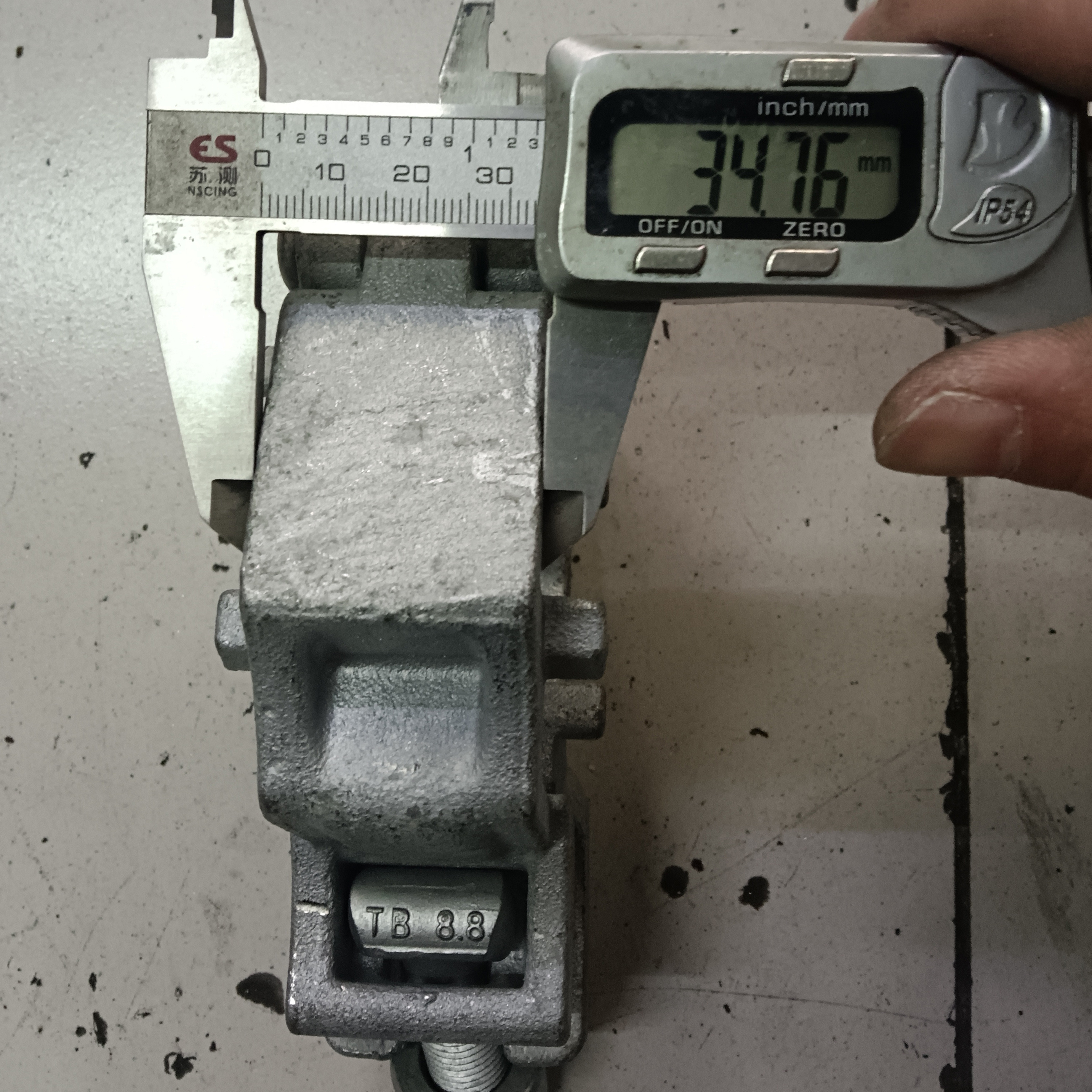 Pengganding Cincin Pengapit Perancah Berbentuk khas 