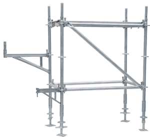 Sistem Perancah Ringlock Galvanized Hot-Dip Galvanized