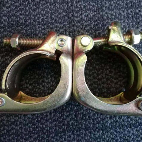 Warna zink penyaduran perancah ditekan swivel coupler