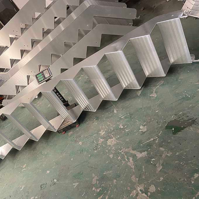 Aluminium Ringlock Scaffolding Stretcher Tangga 2.4m*2.0m tinggi