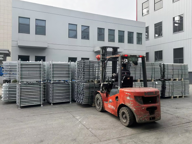 Penghantaran sistem perancah Ringlock