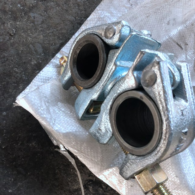 Drop scaffolding palsu Galvanized Jerman Swivel Coupler