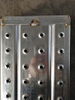 Papan berjalan kaki perancah logam plank plank galvanized