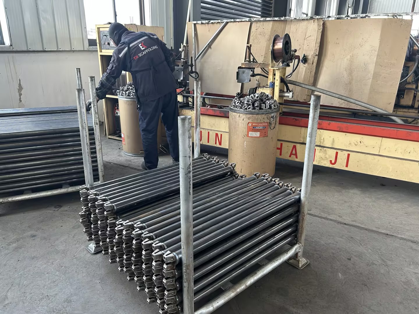 Kimpalan perancah Ringlock