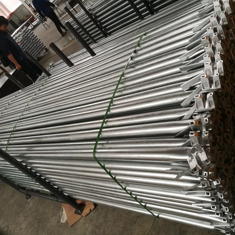 Hot Dip Galvanized Scaffolding Ringlock Diagonal Brace