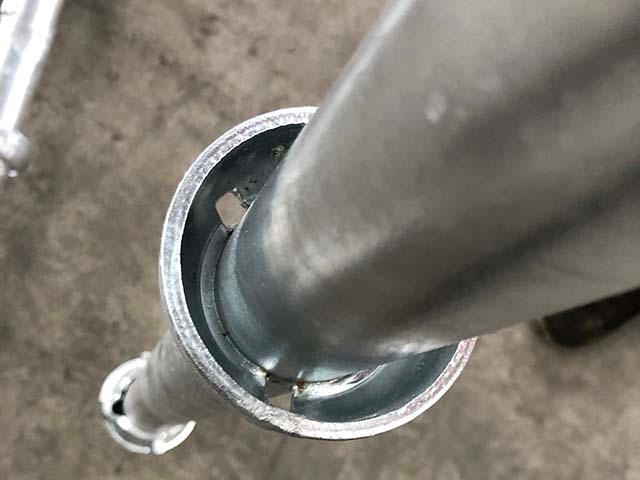 Standard perancah Cuplock