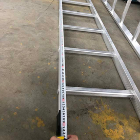 4m Aluminium Scaffolding Vertical Ladder