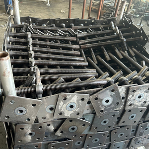 Jack asas skru pepejal laras hitam boleh laras 