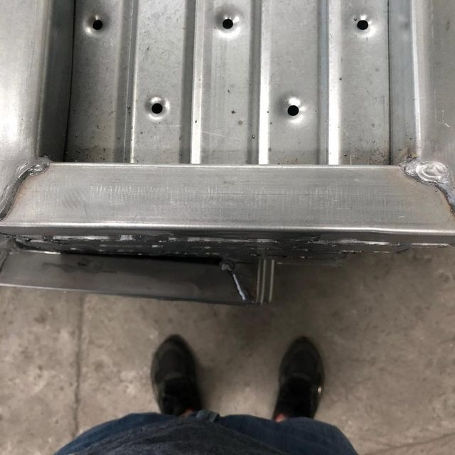 BS1139 Ditutup Papan Perancah Galvanized