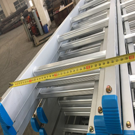 Perancah Aluminium Lurus Bahan Bangunan Lurus
