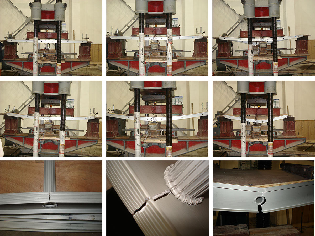 Papan berjalan kaki aluminium