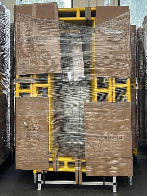 Walk Yellow melalui bingkai