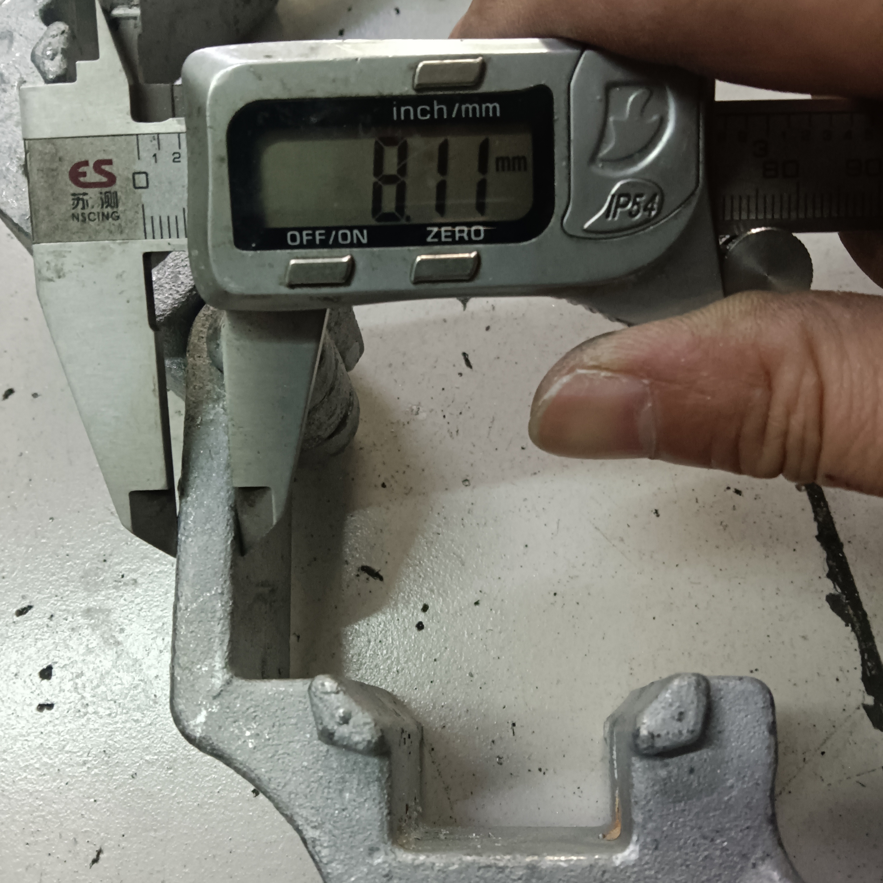 Pengganding Cincin Pengapit Perancah Berbentuk khas 