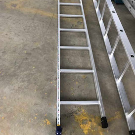 4m Aluminium Perancah Lurus
