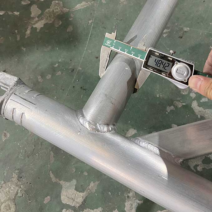 aluminium scaffolding transoming trussoming 