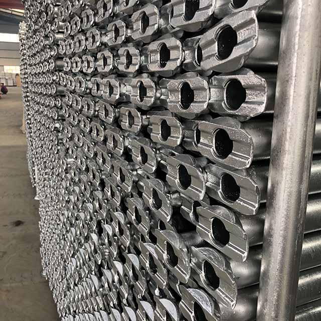 0.9m Galvanized Cuplock Scaffolding Sistem mendatar