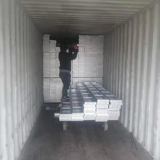 240mm GI Perancah berjalan kaki untuk pembinaan