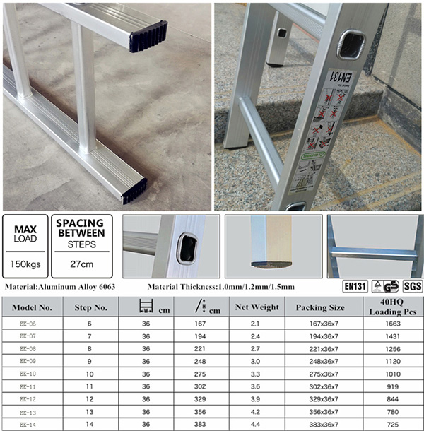 Aluminium Scaffolding Ladder