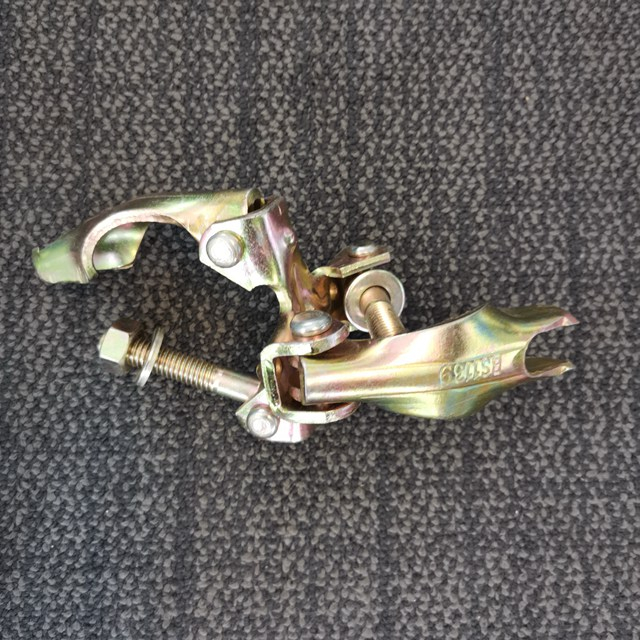 BS1139 Ditekan Perancah Galvanized Double Coupler