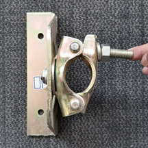 BS1139 Ditekan Perancah Elektro Galvanized Stair Tread Coupler