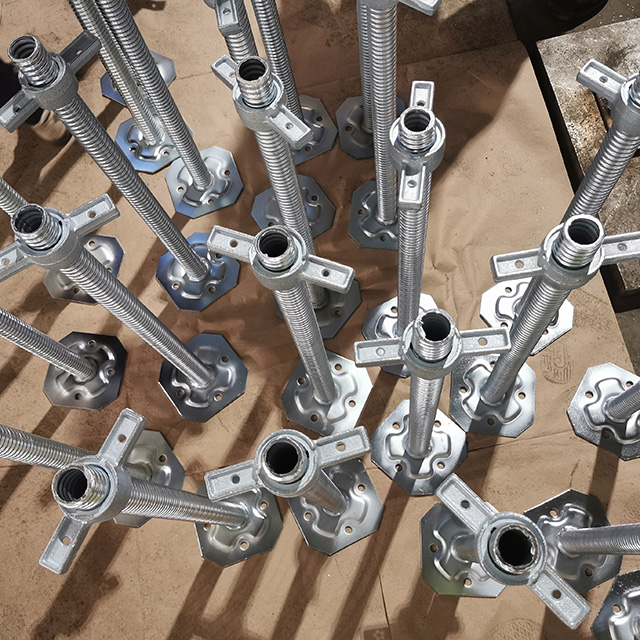 Membekalkan 3.5m 4.0m Galvanized atau dicat perancah teleskopik laras teleskopik