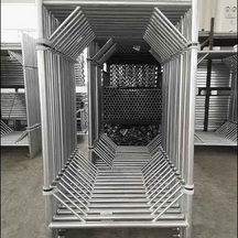 Sistem Perancah Bingkai Galvanized Kilang China
