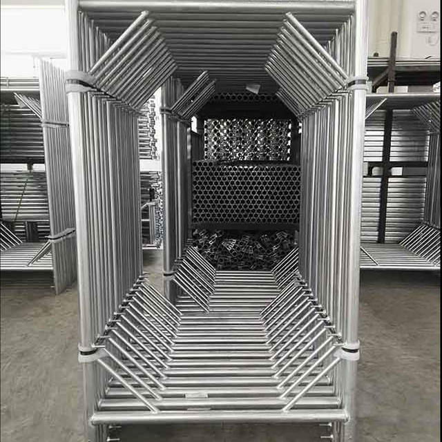 China Galvanized Frame Scaffolding Sistem Kilang