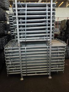 BS1139 Galvanized Scaffolding Prop Prop Steel untuk Bangunan